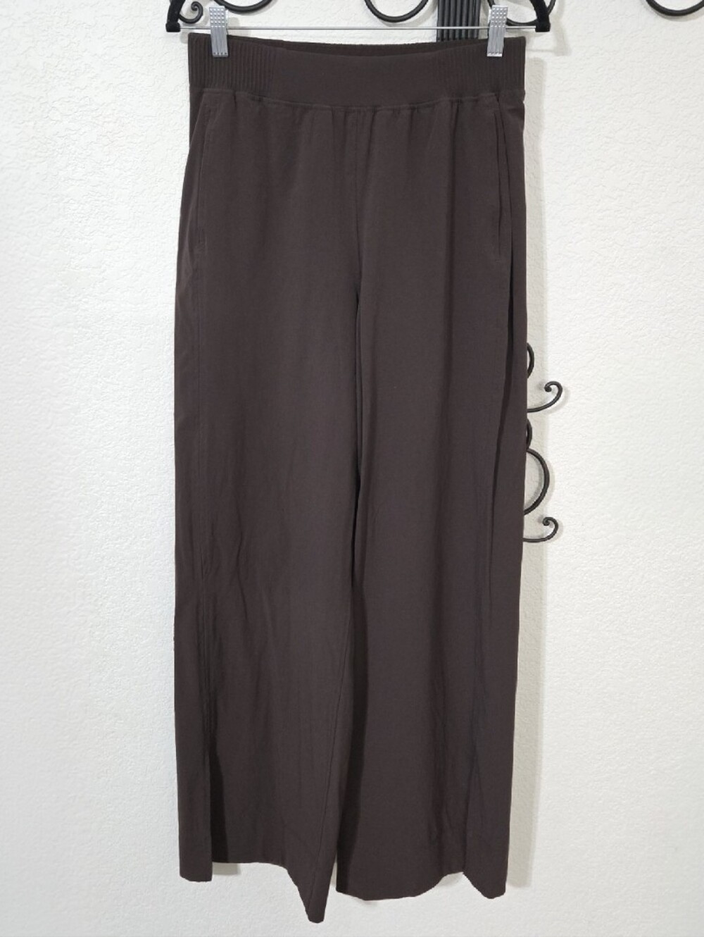 LULULEMON Stretch Woven Wide Leg Pants | M - Picture 3 of 9